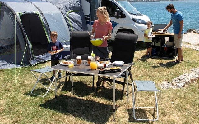 Berger Klapphocker XL Grau 3 Berger Klapphocker XL Grau