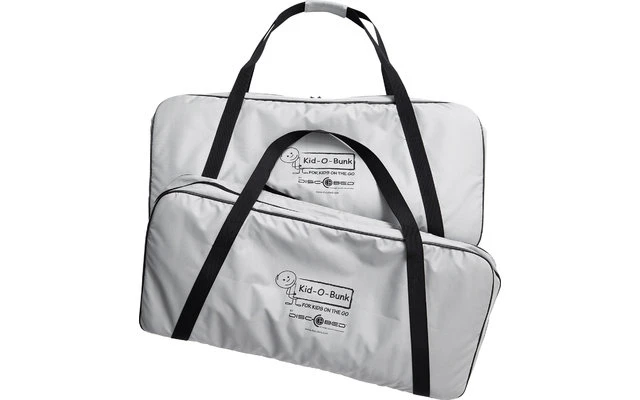Disc-O-Bed Kid-O-Bunk Kinder Camping Stockbett Inkl. Seitentaschen Rot / Silber 8 Disc-O-Bed Kid-O-Bunk Kinder Camping Stockbett Inkl. Seitentaschen Rot / Silber – Bild 6