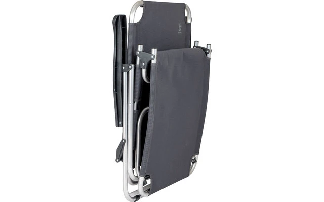 Bo-Camp Copa Rio Sonnenliege Grau 5 Bo-Camp Copa Rio Sonnenliege Grau – Bild 3