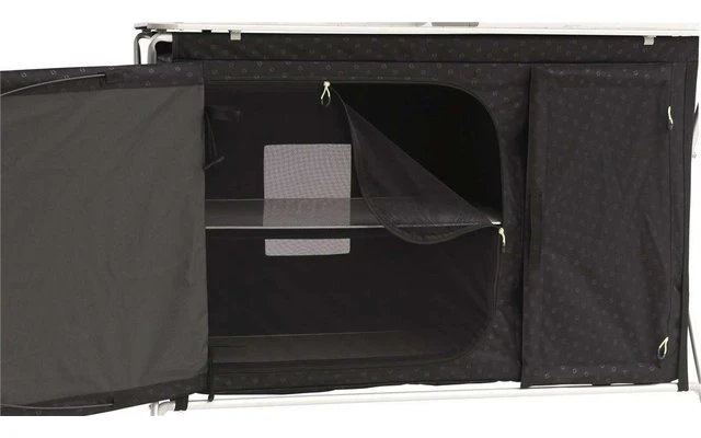 Outwell Richmond Küchentisch Schwarz 4 Outwell Richmond Küchentisch Schwarz – Bild 2