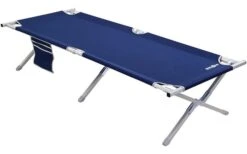 Brunner Outdoor Cot Camping Feldbett Blau