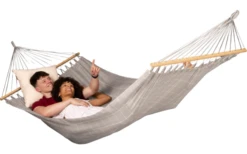 La Siesta Alisio Outdoor Doppel Stabhängematte Almond -Helinox Verkaufsgeschäft 712502 4912832